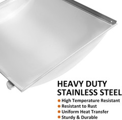 Stainless Trough for Charbroil Infrared 2 Burner G352-2100-W1