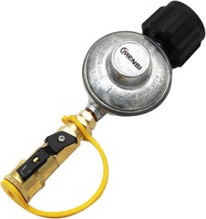 Versatile Propane Grill Regulator with 1/4″ Quick Connect – 20-50lbs Adapter