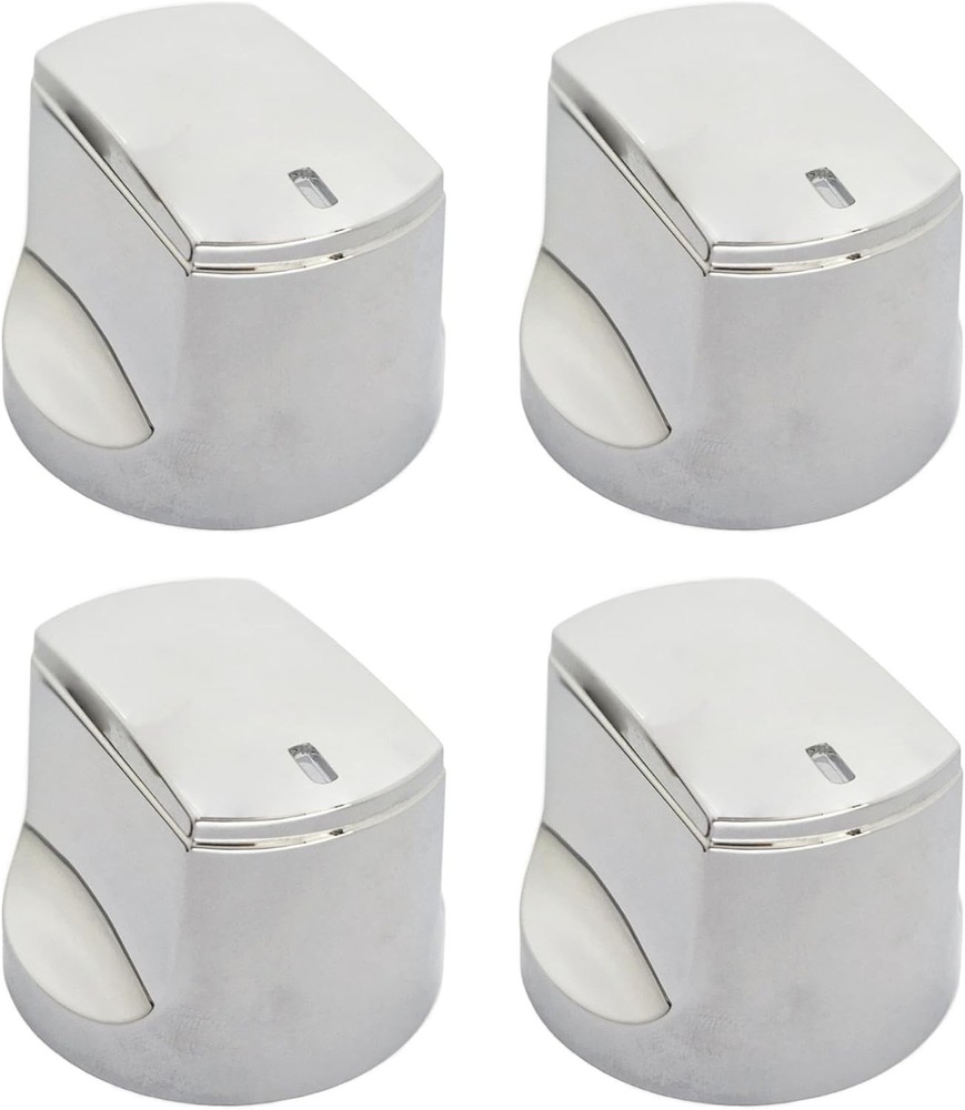 Chrome Control Knob Replacement for Char-Broil Performance Series Gas Grill (201