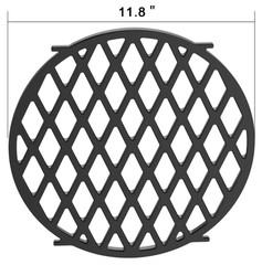 Gourmet BBQ System Sear Grate Replacement for Weber 8834, Porcelain-Enameled