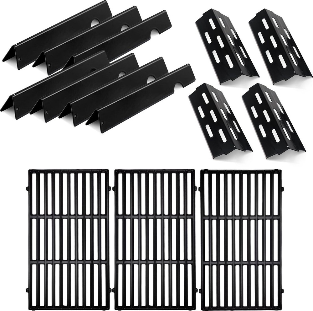 Weber Genesis II E-410 E-415 Grill Parts Flavorizer Bars Grates Heat Deflectors