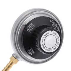 1X Propane Tank Low Pressure Gas Regulator Barb Hose Connection 1″-20 UNEF Inlet