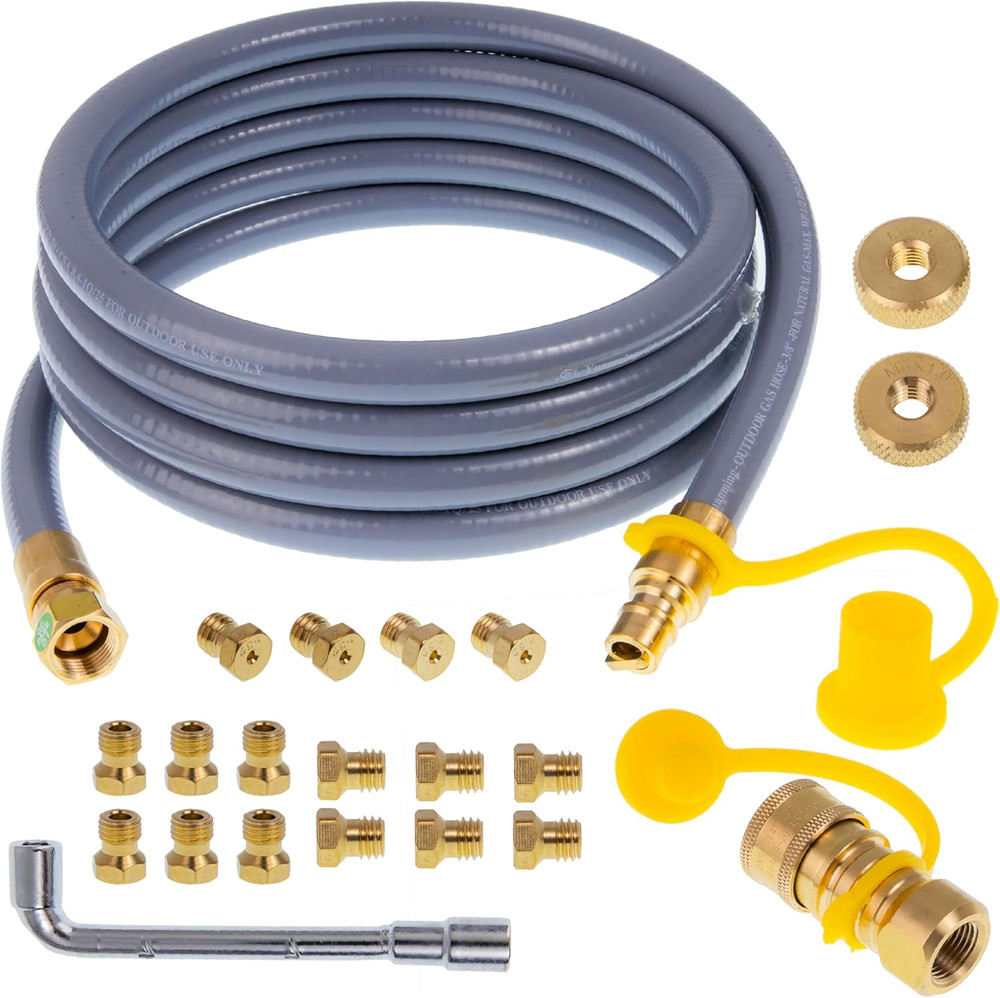 Propane to Natural Gas Conversion Kit for Blackstone 28 36 Griddles 10FT Hose