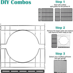 7678 Frame Kit for Spirit I 200/300 & Spirit II 200/300 Grills, Crafted Frame Ki
