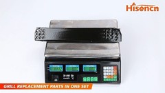 Grill Replacement Parts for Expert 720-0789H 4 Burner 4-Pack Burners Shields