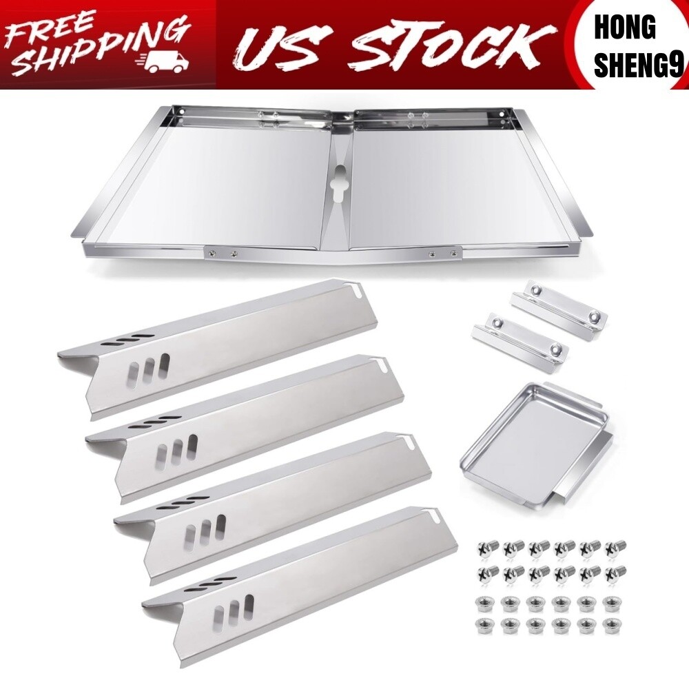Grill Grease Tray Replacement Parts for Dyna Glo DGF493BNP, DGF510SBP, Backyard
