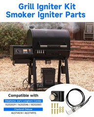 Grill Igniter Kit Compatible with Oklahoma Joe’s Longhorn Combo 15202029 1620…