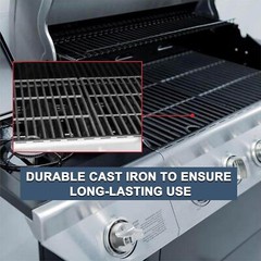 17 Inch BBQ Grill Grates for Nexgrill 720-0888,720-0830H, 720-0783E, 720-0830X