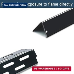 7 Flavorizer Bars&4 Heat Deflectors for Weber Genesis II 410/440 Porcelain Steel