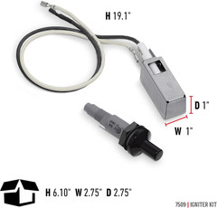 Igniter Kit, Black – Replacement Ignition System for Spirit & Genesis (Pre‑2002)