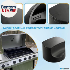 4-Pack Grill Control Knobs for Charbroil Replacement Parts, Grill Knob Replaceme