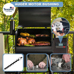 Auger Motor Bushing Part Compatible with Traeger, Pit Boss, Camp Chef & Z Grills