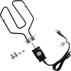 1650W Electric Smoker Heating Element Kit – Adjustable Thermostat Controller 120