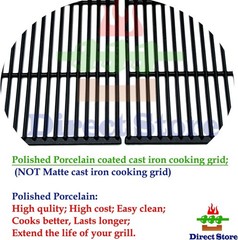 Grill Burner & Carryover tubes & Heat Plate & Cast Iron Cooking Grid