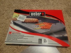 Weber Grill Grate 17.4 in. L x 23.8 in. Model 7586 stainless steel