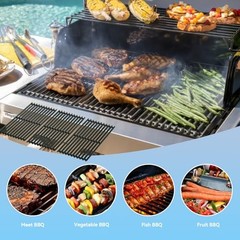 17″ Cooking Grates for Charbroil 3pcs grates|17″ x 9 1/2″ | for 3 Burner