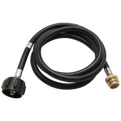 Aynaxcol 4FT 1LB to 20LB Propane Hose Adapter Replacement for 4 Feet, Black