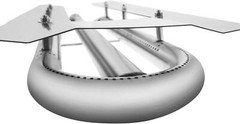 Grill Burners 3-Pack for Viking VGBQ Series Stainless Steel 21 9/16″ x 6 1/8″