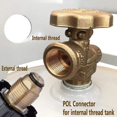 12FT High Pressure Propane Regulator with Hose, Adjustable 0-30 PSI Regulator…