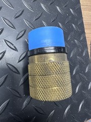MEC ME571 High Capacity Safety Fill Propane Adapter Brass 1-3/4