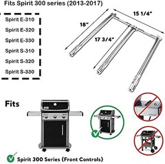 Grill Parts 3 Burners 5 Flavorizer Bars Igniter Kit for Weber Spirit E310