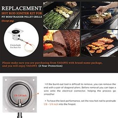 Igniter Hot Rod Replacement Kit Fit for Traeger Pellet Grills, Smoker Igniter Re