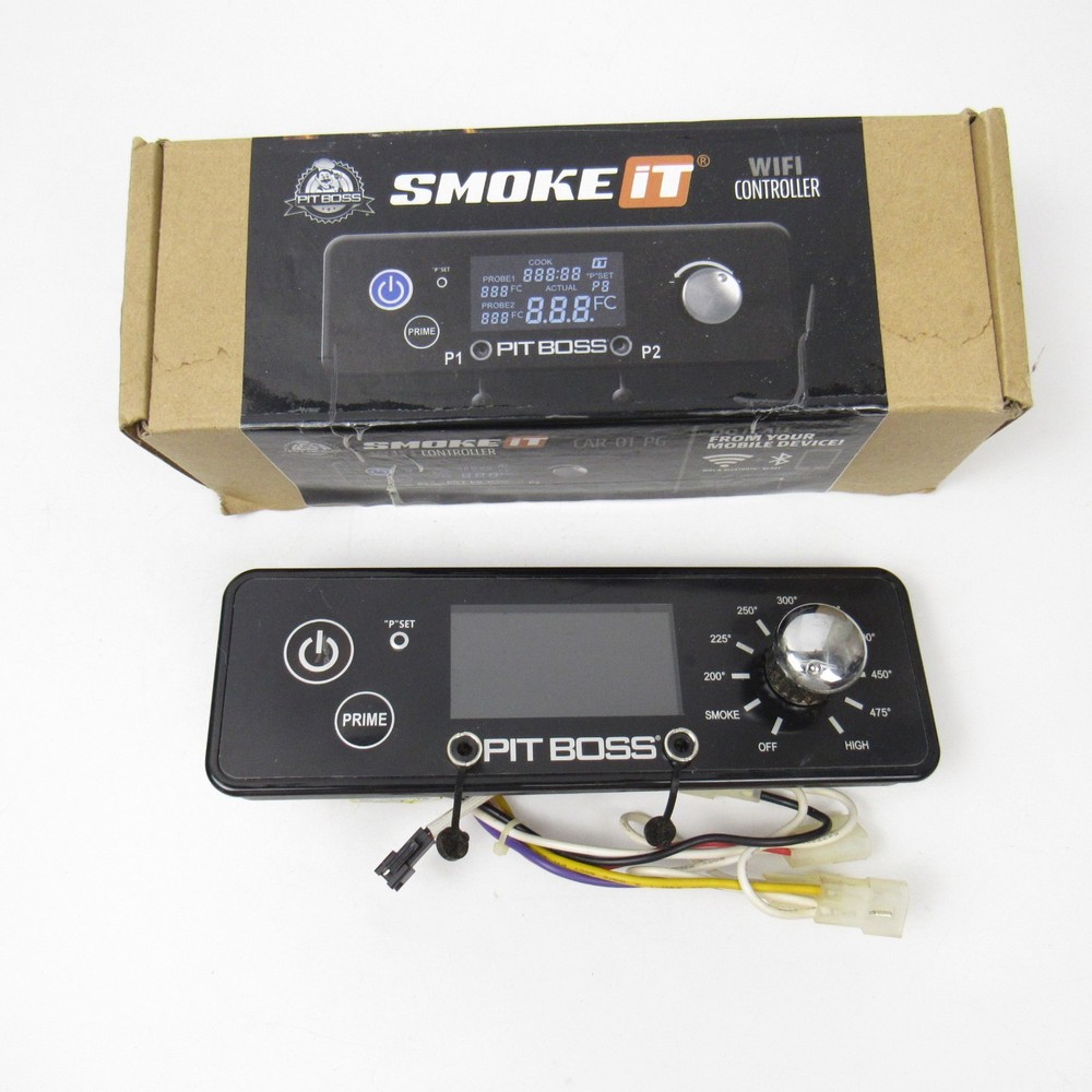 Pit Boss Smoke It With Wifi Bluetooth Controller Car-01-PG 80014 – Open Box