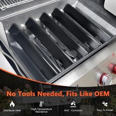 Genesis II Flavorizer Bars Porcelain Enamel for Weber Genesis II 300 Series