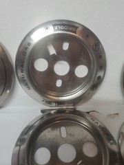 6 Barbecue BBQ Knob Bezels Kit • Charbroil Griddle & Burner Natural Gas