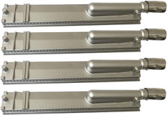 Grill Burners Stainless Steel 4-Pack for Bull Cal Flame Aussie Charbroil JennAir