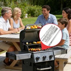 Broil King Replacement Parts: Heat Plates & Burner Tubes, Stainless Steel