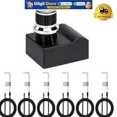 Chrome 6 Outlets Grill Ignitor Kit: Quick-Connect for Seamless BBQ Preparation