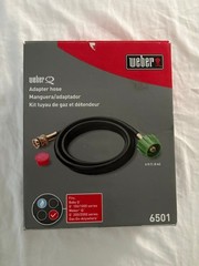 Weber 6501 BBQ Tank Adapter Hose Q-Series 6 Feet New