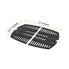 GGC Cooking Grates for Weber 7644 Q100, Q1000 Q1200, Q1400 Series Gas Grill (…