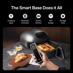 Typhur Sync One Smart Wireless Meat Thermometer: Standalone Base with LCD Dis…