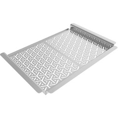Nexgrill Stainless Steel Grill Topper 16×11 BBQ Grilling Basket Vegetable Tray