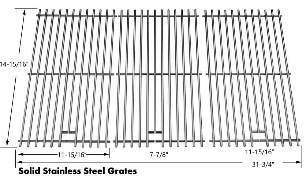 Charbroil 463453205, 463453206, 463453305, 463453306, 463460206, SS Cooking Grid