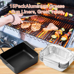720-0830H Grill Drip Pan Kit, Grill Grease Drip Pan & Catcher Cup for Nexgrill 7