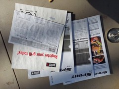 25OO63 WEBER SPIRIT E335 PARTS: THERMOMETER, DRIP TRAY, MANUALS, NEW OTHER