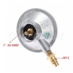 1Pc x Low Pressure Gas Stove Valve Flow Adjustable Male M12*1 Thread Outlet Size