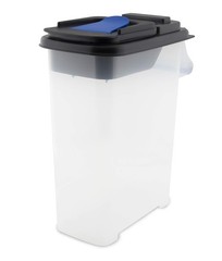 Broil King 66900 Pellet Storage Bin, Black 20 lbs, Black, Clear