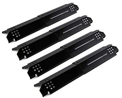 Universal Adjustable Flame Tamers, 14”-22” adjustable heat plate-black-4