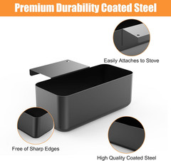 Grease Catcher Drip Pans Replacement Parts for Blackstone 28 & 36 Inch Griddle,
