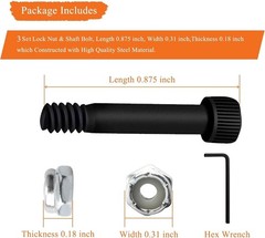 High-Quality Auger Shaft Nut & Bolt Set – Fits Traeger, Rec Tec, Pit Boss Grills