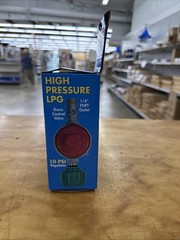 LPG Propane Regulator- Control Valve -High Pressure- 10 PSI -Bayou Classic 7000