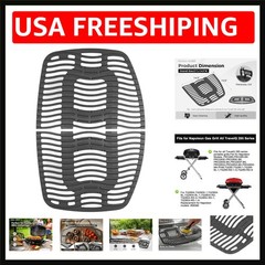 “Cast Iron Grill Grates for Napoleon TravelQ 285 Series – Non-Stick, 2PCS”