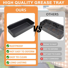 70379 Grease Catch Pan Kit for Weber Drip Pans Weber GS4 Genesis II/II LX 400/60