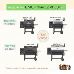 12V 80W Igniter Replacement Parts Compatible with Green Mountain Grills Jim B…
