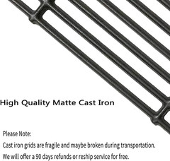 C6505A(4-Pack) 19 3/4″ Cast Iron Cooking Grid Grates Replacement for Chargriller