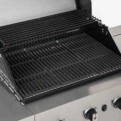 17 Inch Cast Iron Grill Grates for Charbroil TRU Infrared 4-Burner Grill Repl…